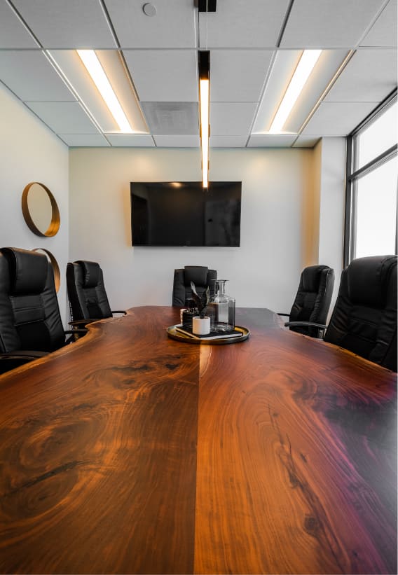 Business law meeting room